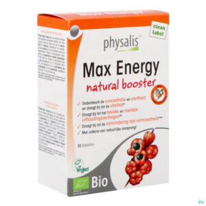 Packshot Physalis Max Energy Caps 30