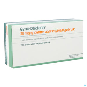 Packshot Gyno-daktarin Creme 1 X 78g 2%