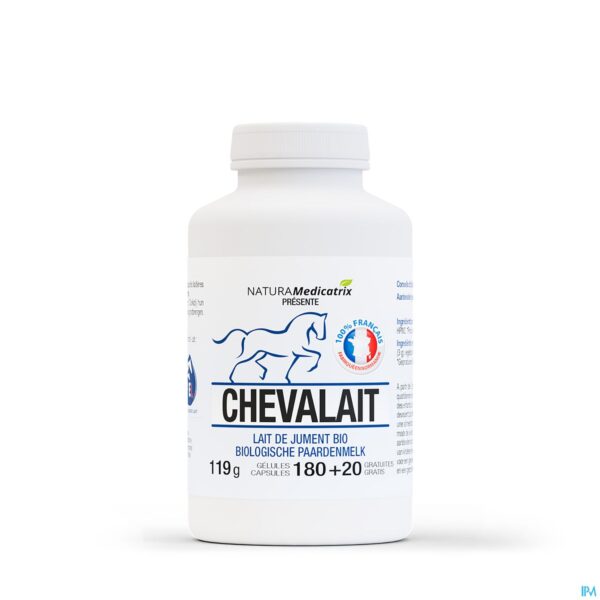 Packshot Paardenmelk V-caps 200