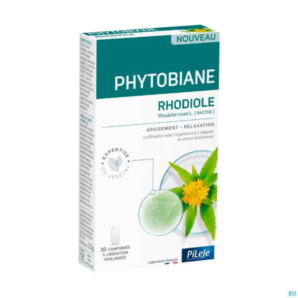Packshot Phytobiane Rhodiole Tabl 30