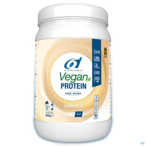 Packshot 6d Vegan Protein Vanilla 800g