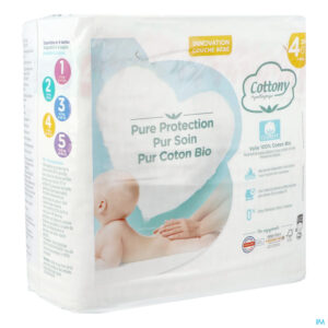 Packshot Cottony Baby Diapers Size 4 7 - 18kg 28