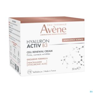 Packshot Avene Hyaluron Activ B3 Celvernieuwende Cr 50ml