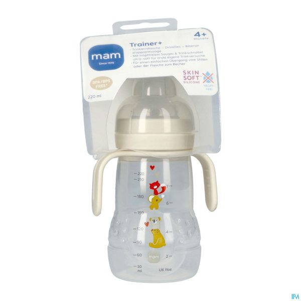 Packshot Mam Trainer+ Oefenbeker Uni 220ml