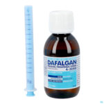 Productshot Dafalgan Pediatrie 30mg/ml Siroop 150ml