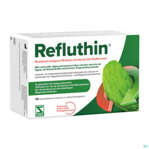 Productshot Refluthin Fruit Kauwtabl 48