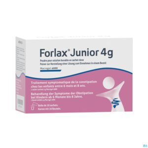 Packshot Forlax Junior 4g Sachets - Zakjes 20
