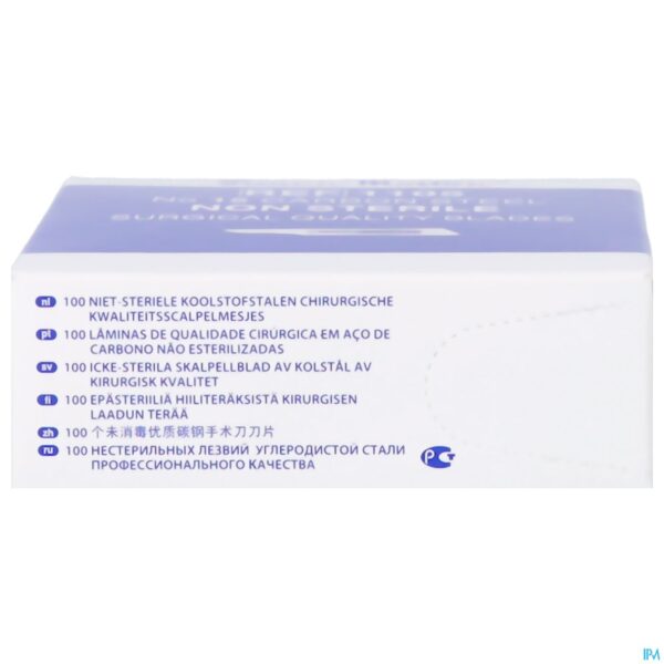 Packshot Swann-morton N/st Scalpelmesjes N15 100 Consulta