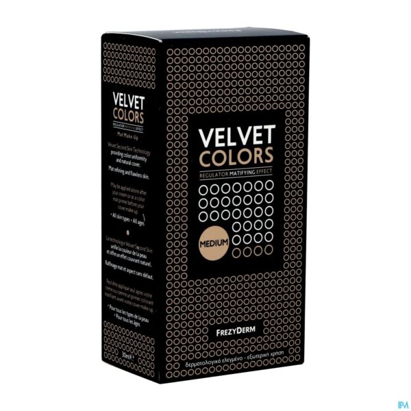 Packshot Frezyderm Make Up Velvet Color Medium 30ml