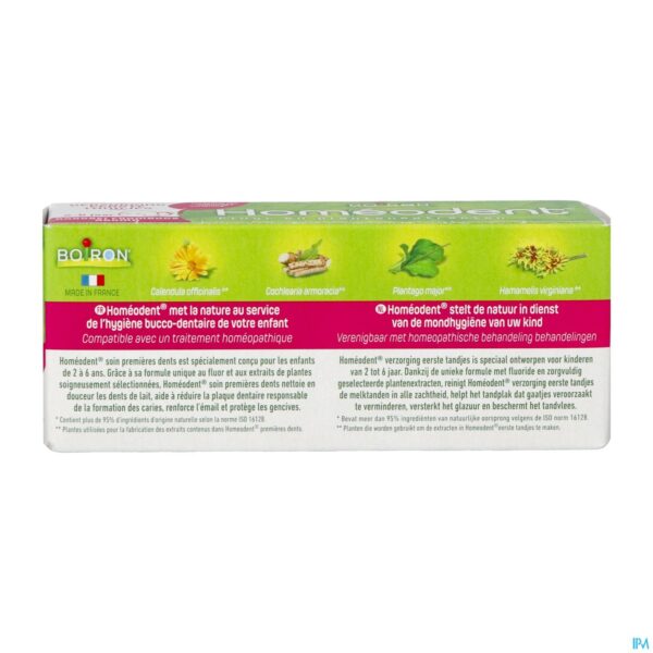 Packshot Homeodent 1st Teeth Care Strawb.&raspb. Tandp.50ml