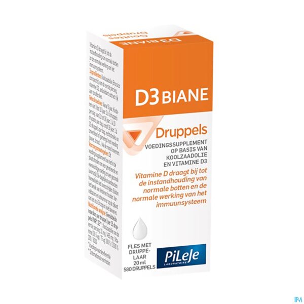 Packshot D3 Biane Druppels 20ml
