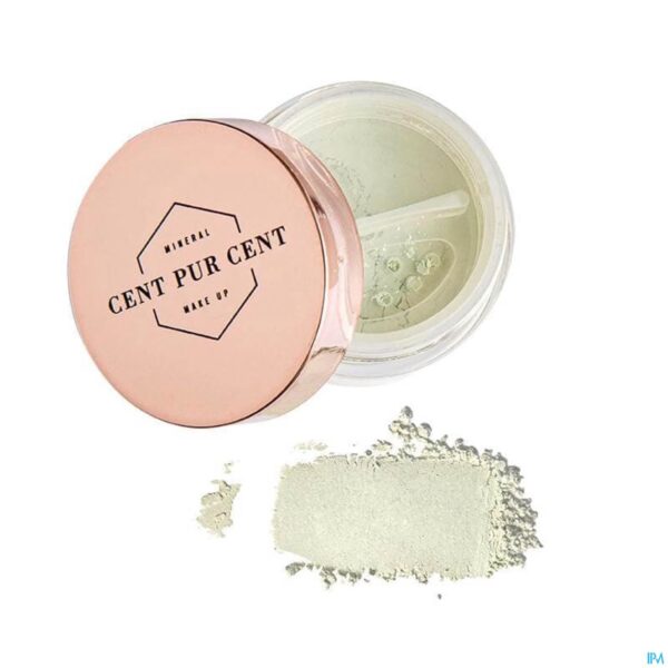Lifestyle_image Cent Pur Cent Mineral Loose Concealer Groen 2g
