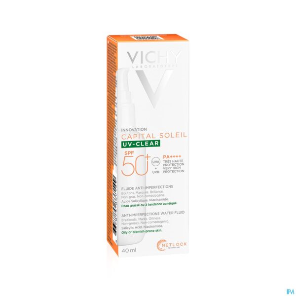 Packshot Vichy Capital Soleil Uv Clear Ip50 40ml Packshot Vichy Capital Soleil Uv Clear Ip50 40ml
