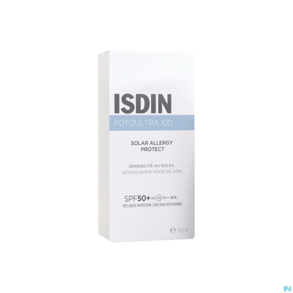 Packshot Isdin Foto Ultra 100 Solar Allergy Protect 50ml