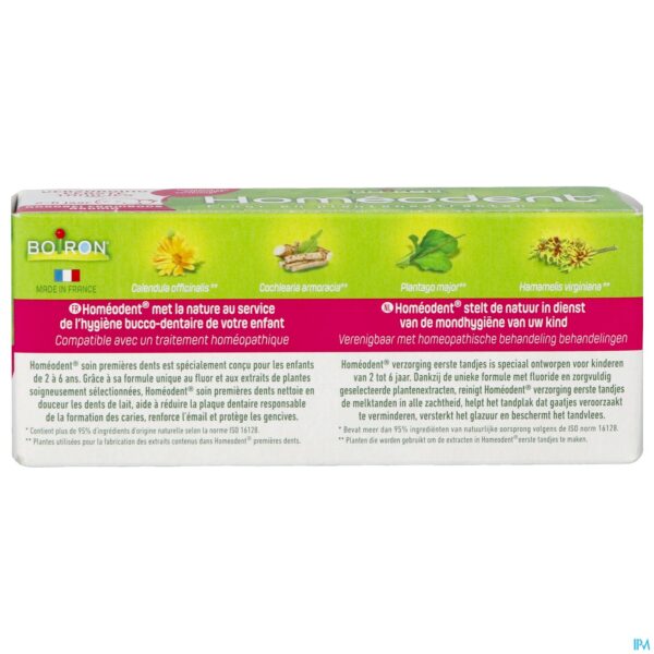 Packshot Homeodent 1st Teeth Care Strawb.&raspb. Tandp.50ml