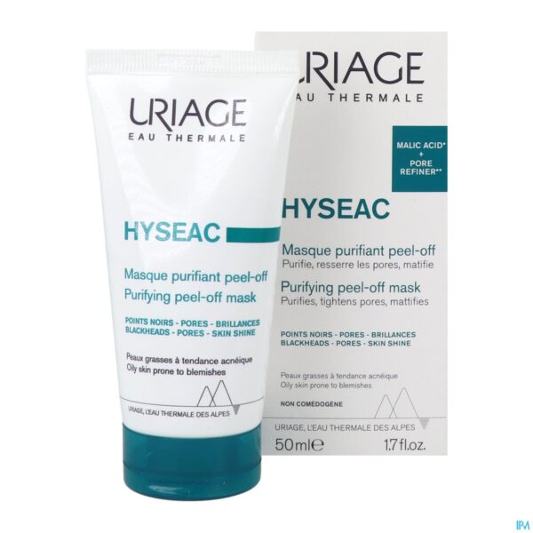 Productshot Uriage Hyseac Peel-off Masker 50ml