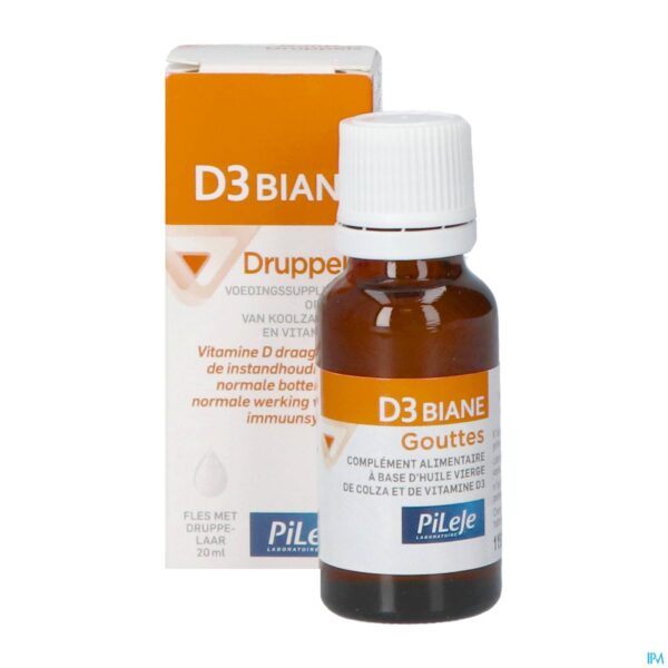 Productshot D3 Biane Druppels 20ml