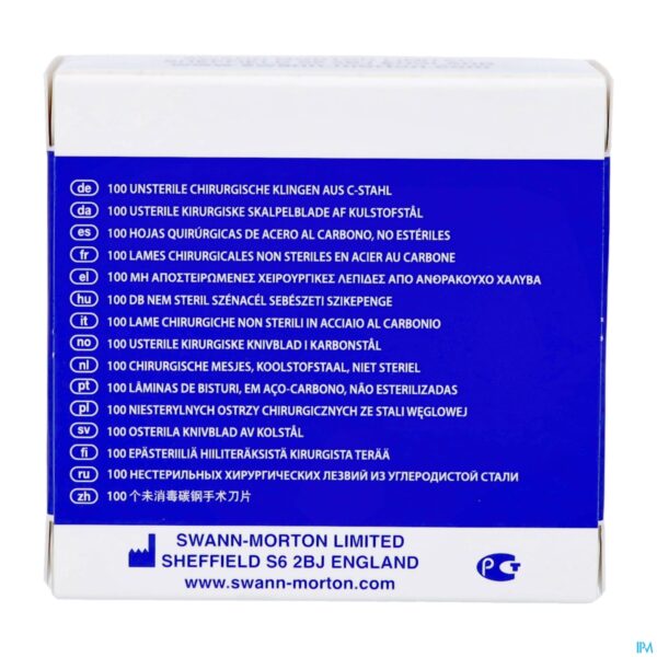 Packshot Swann-morton N/st Scalpelmesjes N21 100 Consulta
