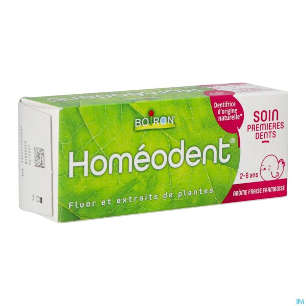 Packshot Homeodent 1st Teeth Care Strawb.&raspb. Tandp.50ml