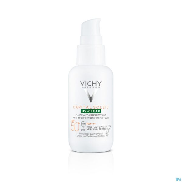 Productshot Vichy Capital Soleil Uv Clear Ip50 40ml Productshot Vichy Capital Soleil Uv Clear Ip50 40ml