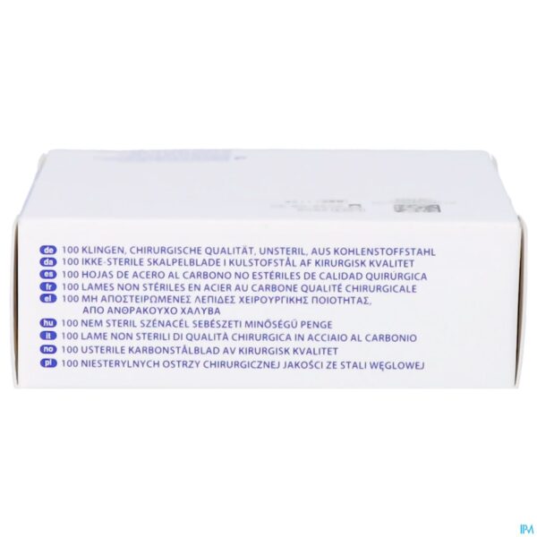 Packshot Swann-morton N/st Scalpelmesjes N15 100 Consulta