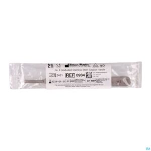 Packshot Swann-morton Heft Scalpelmesje N4 Consulta