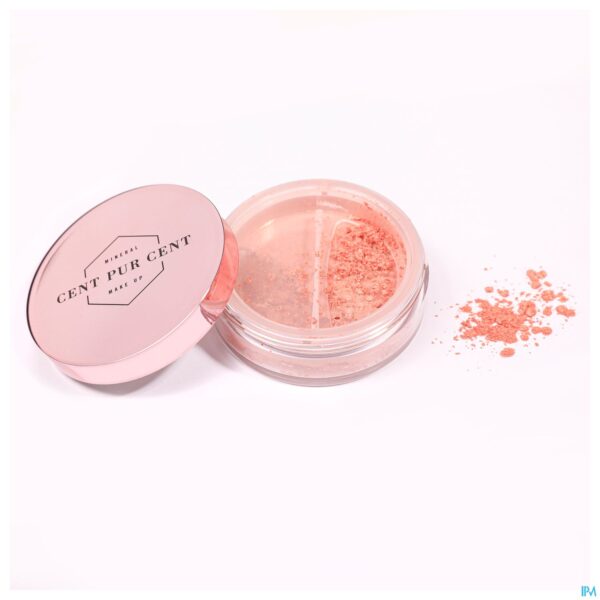Packshot Cent Pur Cent Losse Minerale Blush Corail 7g