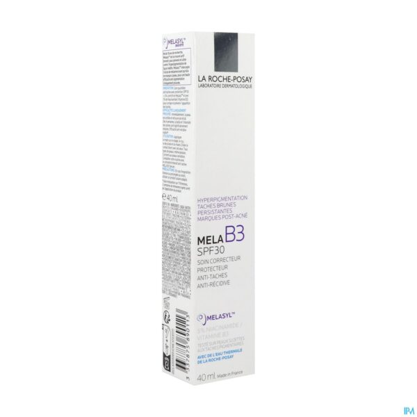 Packshot Lrp Mela B3 Spf30 Creme Soin 40ml