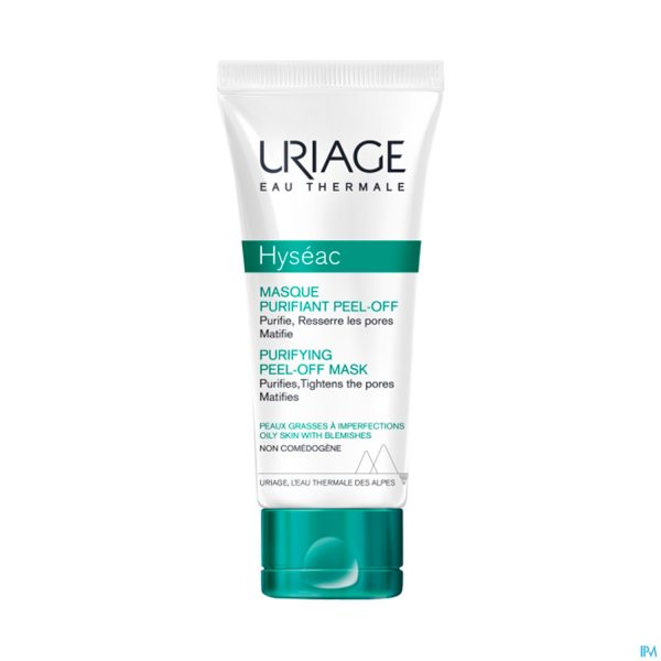 Packshot Uriage Hyseac Peel-off Masker 50ml
