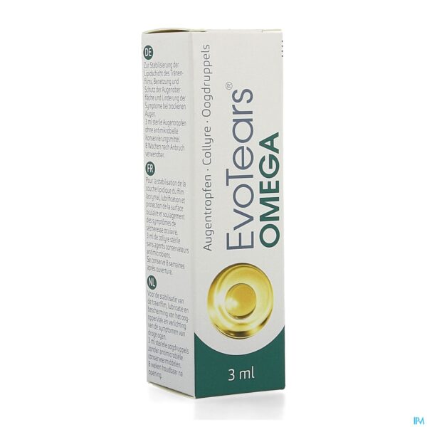 Packshot Evotears Omega 3Ml Packshot Evotears Omega 3Ml