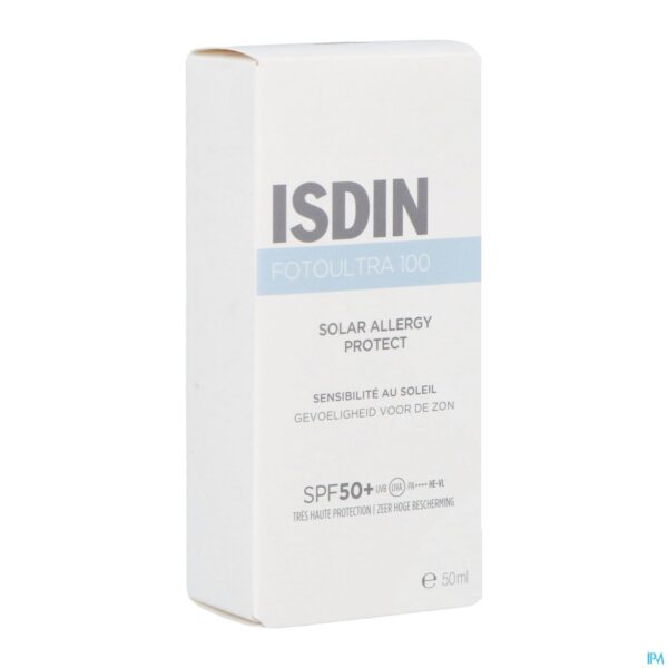 Packshot Isdin Foto Ultra 100 Solar Allergy Protect 50ml