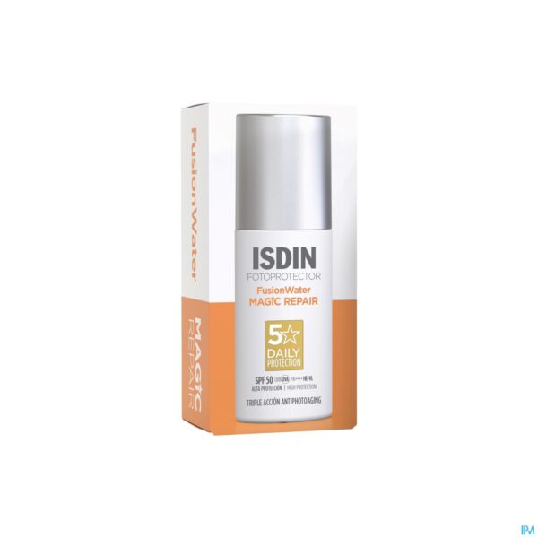 Packshot Isdin Fotoprotector Fusion Water Magic Repair 50ml Packshot Isdin Fotoprotector Fusion Water Magic Repair 50ml