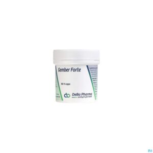 Packshot Gember-forte Plantaardige Caps 90
