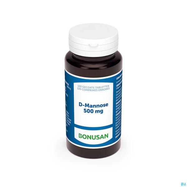 Packshot D-mannose 500mg Tabl 120 Bonusan Packshot D-mannose 500mg Tabl 120 Bonusan