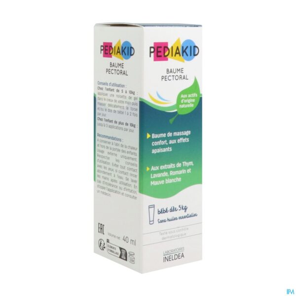 Packshot Pediakid Borstbalsem 40ml