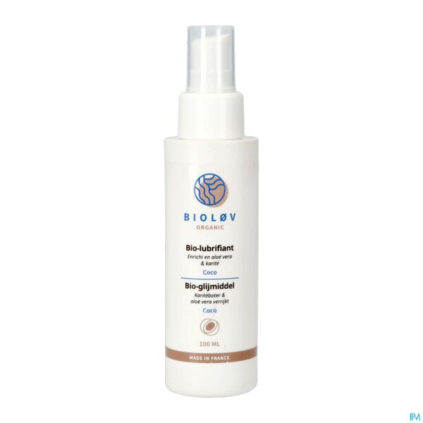 Packshot Bio Love Kokosnoot Glijmiddel 100ml