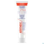 Productshot Elmex A/caries Z/menthol Tandpasta Tube 75ml