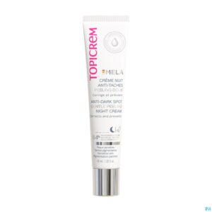 Packshot Topicrem Mela Nachtcreme Zachte Schil 40ml