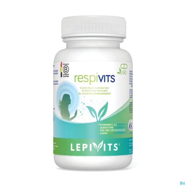Packshot Respivits V-caps 60 Lepivits