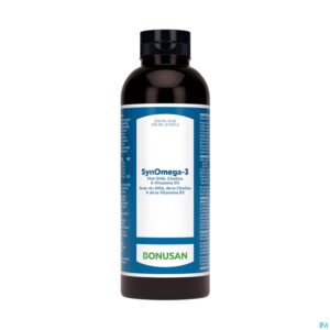 Packshot Synomega-3 Olie 250ml Bonusan