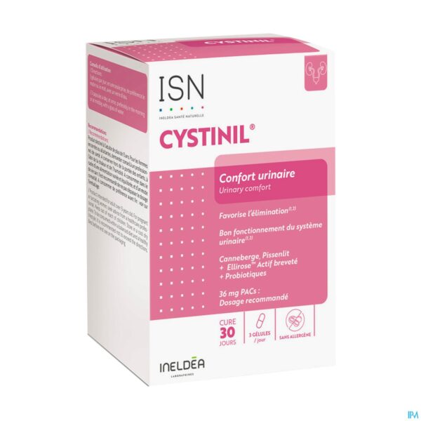 Packshot Ineldea Cystinil V-caps 90 Packshot Ineldea Cystinil V-caps 90
