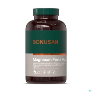 Packshot Magnesan Forte Plus Tabl 120 Bonusan