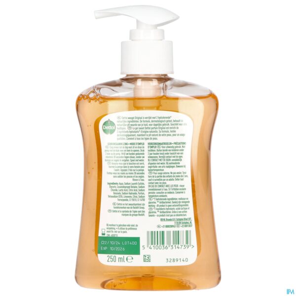 Packshot Dettol Wasgel Original 250ml