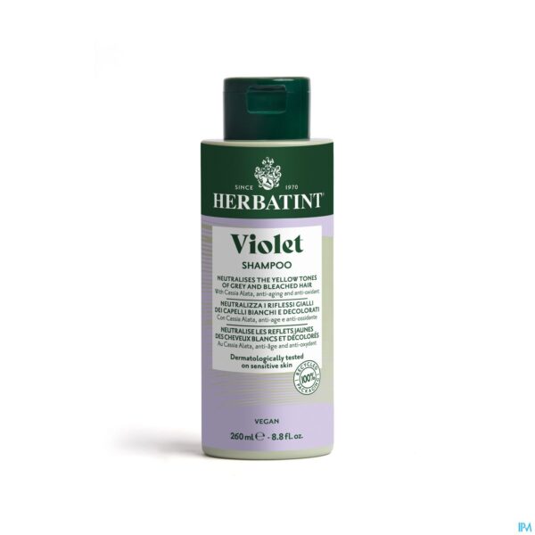 Packshot Herbatint Violet Shampoo 260ml Packshot Herbatint Violet Shampoo 260ml