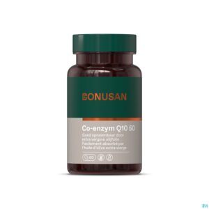 Packshot Co-enzym Q10 Softcaps 60 Bonusan