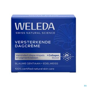 Packshot Weleda Blauwe Gentiaan & Edelweiss Dag Cr 40ml