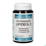Packshot Lipideol 3 Caps 60 Physiomance Phy494