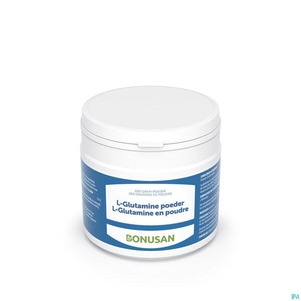 Packshot l Glutamine Pdr 500g Bonusan Packshot l Glutamine Pdr 500g Bonusan