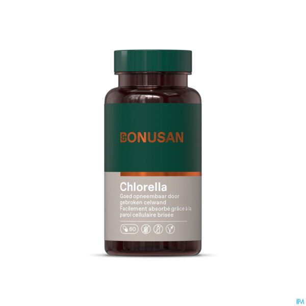 Packshot Chlorella Caps 60 Bonusan Packshot Chlorella Caps 60 Bonusan