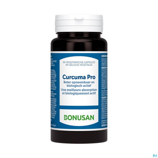 Packshot Curcuma Pro Caps 60 Bonusan